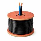 Kit 20mt cabo pp flex 2 x 0,75 cobrecom