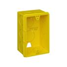 Kit 20PC Caixa de Luz Plastica 4x2 Amarela - Fortlev Kit 20PC Caixa de Luz Plastica 4x2 Amarela - Fortlev