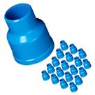 Kit 20und Redução Soldável de PVC para Irrigação PN125 DN75 X 50mm Injetada Durabilidade
