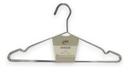 Kit 20x Cabides Ganhco De Roupas Aço Cromado Com Cavas