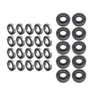 Kit 20x Rolamentos 6006 e 10x Retentor Lavadora Brastemp Consul