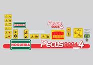 Kit 21 Adesivos Compatível Nogueira Pecus 9004/4 (Quebra-Grãos) Kit 21 Adesivos Compatível Nogueira Pecus 9004/4 (Quebra-Grãos)