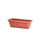 Kit 21 Jardineira Floreira Romana Cerâmica 50cm Nutriplan + Prato Kit 21 Jardineira Floreira Romana Cerâmica 50cm Nutriplan + Prato