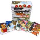 Kit 21 Panos De Prato Bonecas Saia Croche C/Glítter Sortidos