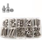 Kit 216 parafusos soquete hexagonal allen porca arruela inox Kit 216 parafusos soquete hexagonal allen porca arruela inox