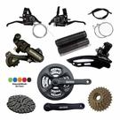Kit 21v Coroa Rapid Fire Bicicleta 29 Bike 26 Câmbio Shimano