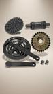 Kit 21v Transmissão Bike Corrente Catraca Coroa