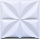 Kit 23 Placas De Pvc 50cmX50cm Placas 3d Floral Revestimento
