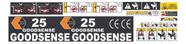Kit 24 Adesivos Goodsense Vinil UV Compatível 25cm