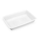 Kit 24 Bandejas Plásticas 7L Bacia Grande Açougue 45x30cm Restaurante Plasvale