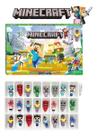 Kit 24 Bonecos em Miniatura Minecraft Calendário Surpresa Sortidos