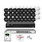 Kit 24 Câmeras Segurança IP Intelbras Vip1130B Bullet Nvd 32 Canais 3tb+Switch Poe sf2421 Kit 24 Câmeras Segurança IP Intelbras Vip1130B Bullet Nvd 32 Canais 3tb+Switch Poe sf2421