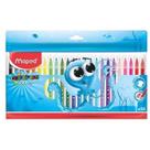 Kit 24 Canetas Canetinhas Hidrocor Color'peps Ocean Polvo