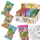 Kit 24 Cards para Colorir Capivaras Cozy &amp Comfy Capivaras Estilo Bobbie Goods