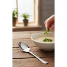 Kit 24 Colheres De Sopa Inox Elegantes Promoção