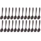 Kit 24 Conchas Nylon 32cm Cinza Molho Sopa Feijão Cozinha Kitch Crippa Tornado