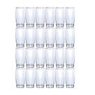 Kit 24 Copo de Vidro Long Drink Transparente Florida 370ml