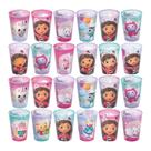 Kit 24 Copos Casa Mágica da Gabby 320 ml Lembrancinhas Festa Infantil Aniversário Colecionável Reutilizável Resistente