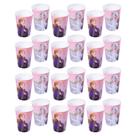 Kit 24 Copos Frozen 320 ml Para Lembrancinhas De Aniversário Colecionável Reutilizável Resistente