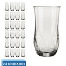 Kit 24 Copos Ópera Transparente Redondo 360ml Durável Nadir