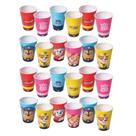 Kit 24 copos patrulha canina 270 ml para lembrancinhas de aniversário colecionável reutilizável resistente