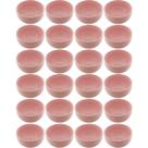Kit 24 Cumbucas de Cerâmica Cronus Lyor Rosa para Restaurantes Açaiteria Lancherias