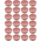Kit 24 Cumbucas de Cerâmica Cronus Lyor Rosa para Restaurantes Açaiteria Lancherias