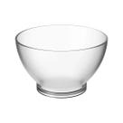 Kit 24 Cumbucas Plásticas 750ml Bowls Coza 13,5x8cm Incolor Sobremesas Caldos Sopas Petiscos