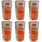 Kit 24 Fita Adesiva 301 Embalagem 3M Transparente 48MM X 50M