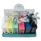 Kit 24 frascos com capa silicone plastico 30 ml