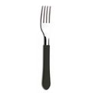 Kit 24 Garfo de Mesa Tramontina Leme Inox Preto