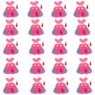 kit 24 maquiagem infantil mini com sombras colorido brinquedo infantil lembrancinha festa presente