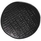 Kit 24 Molheiras Cerâmica Preta Matte 11x2,2cm Porto Brasil Ramequins Médios Shoyu Molhos Sushi Rest