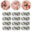 Kit 24 Pares Cílios Postiços 5D Efeito Natural Volumoso 10mm Maquiagem Makeup Profissional Olhos