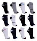 Kit 24 Pares Meia Masculino Cano Curto Esportiva Varias Cores