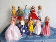 Kit 24 peças Roupas Boneca Estilo B4rbie e o namorarodo Estilo Kenn roupas e acessorios