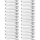 Kit 24 Pegadores Pinças 18cm Aço Inox Servir Frios Especiarias Carnes Multiuso Brinox Kit 24 Pegadores Pinças 18cm Aço Inox Servir Frios Especiarias Carnes Multiuso Brinox