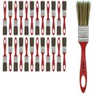 Kit 24 Pincel Trinchas Para Pintura Tigre Media 500 3/4 Polegadas Cerda Gris Parede Látex Acrílico