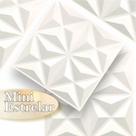 KIT 24 PLACAS 3D 50x50 cm PVC ***COM ADESIVO*** -