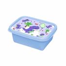 Kit 24 Potes Organizador 220ml Dinossauro Azul Infantil