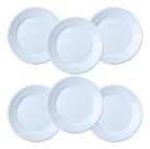 Kit 24 Pratos Rasos Restaurante Porcelanas Germer Bar / Hotel Resistente