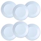 Kit 24 Pratos Rasos Restaurante Porcelanas Germer Bar / Hotel Resistente