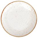 Kit 24 Pratos Rasos Tramontina Rústico Marrom Porcelana 28cm Eventos Restaurante
