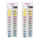 Kit 24 Pregador de Roupas Plástico Resistente Emborrachado Oba Flores Sanremo Kit 24 Pregador de Roupas Plástico Resistente Emborrachado Oba Flores Sanremo
