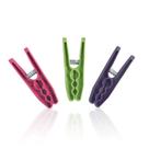 Kit 24 Prendedor de Roupa Mola Reforçada Grande Plástico PRO3F Kit 24 Prendedor de Roupa Mola Reforçada Grande Plástico PRO3F