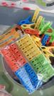 Kit 24 Prendedores Plastico 5x0