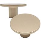 Kit 24 Puxadores Dourados Ponto Para Móveis 3,5x1,8cm Metal Marcenaria Torralba Fosco Kit 24 Puxadores Dourados Ponto Para Móveis 3,5x1,8cm Metal Marcenaria Torralba Fosco
