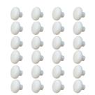 Kit 24 Puxadores Vitória Para Móveis Porta Gaveta Armário Cozinha Redondo