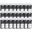 Kit 24 Refil Cera Depilatoria Corporal Profissional Depilação Roll On Depilflax Negra 100g