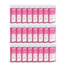 Kit 24 Refil Ceras para Depilação Roll On Quente Rosa Mel Depilatória 100g Depilflax